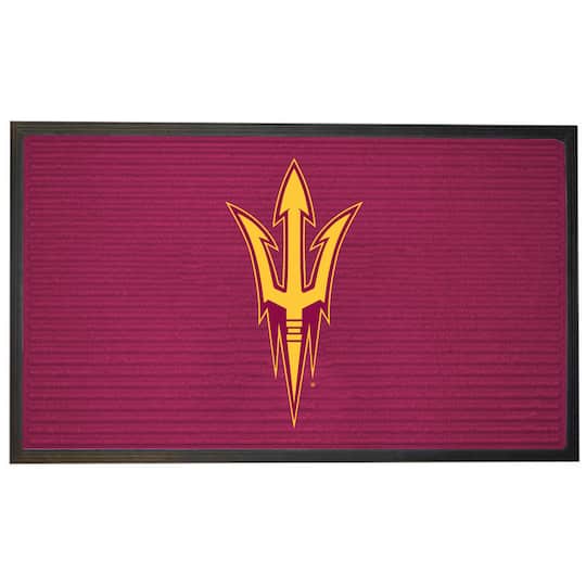 The Memory Company NCAA Polyfleece Doormat